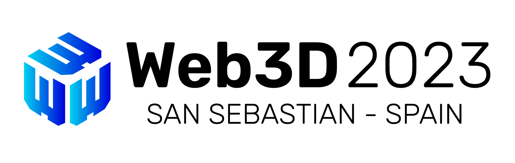 Web3D 2023 Logo